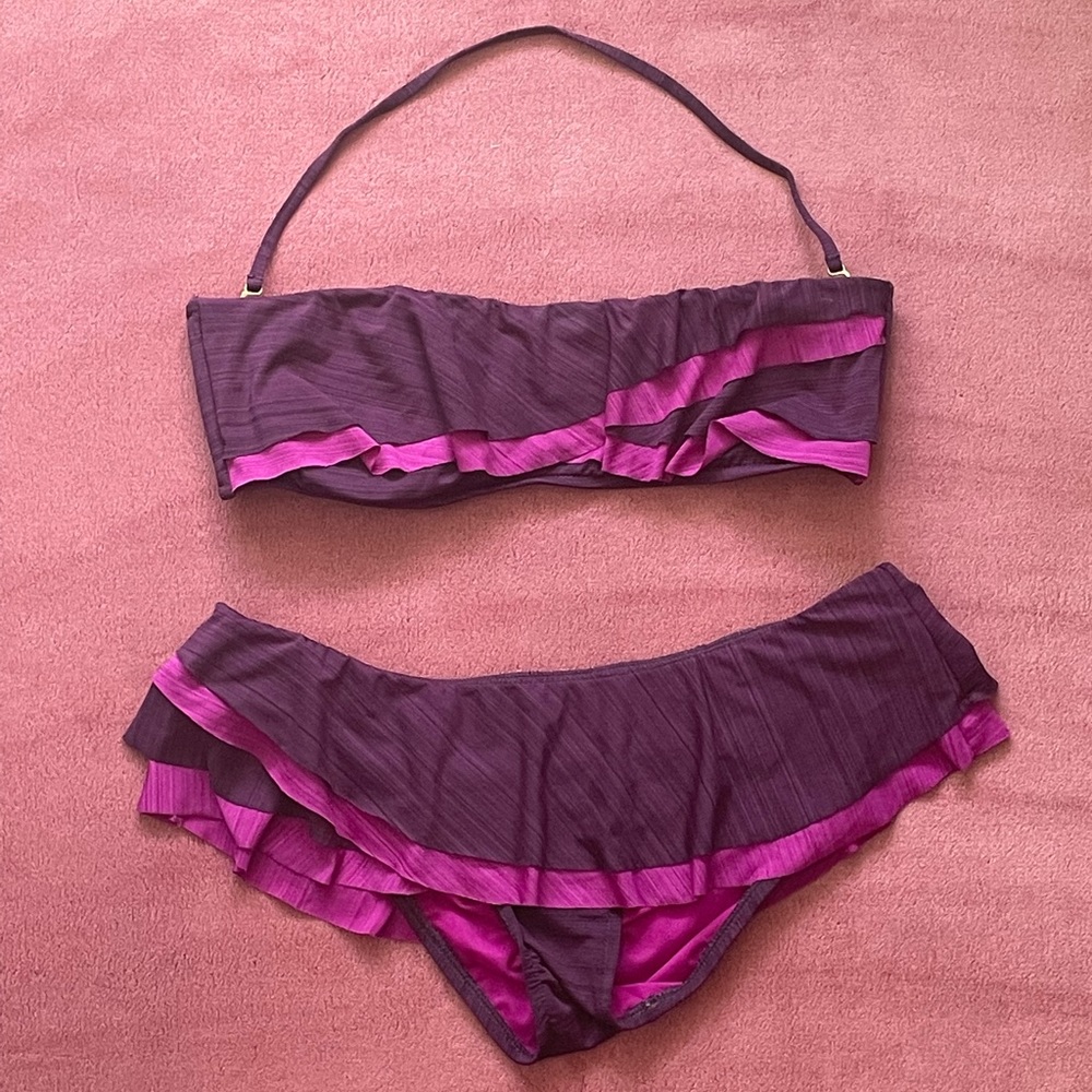 2 Piece Target Skirt Bottom Bikini Size M
